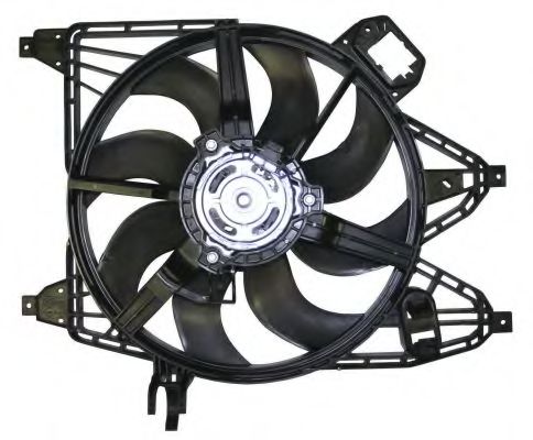 Вентилятор радиатора системы охлаждения двигателя NRF 47365