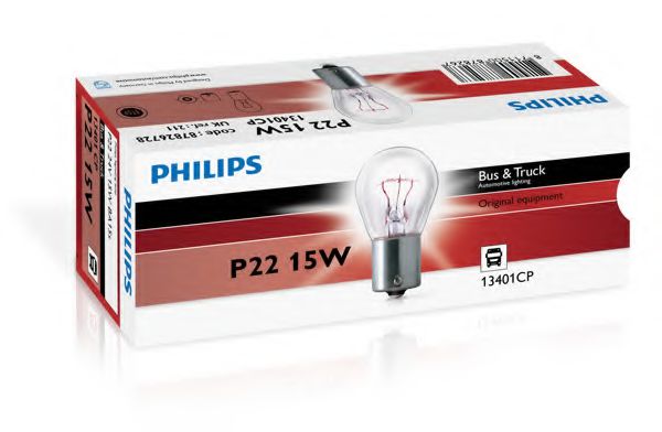 Лампа накаливания PHILIPS 13401CP