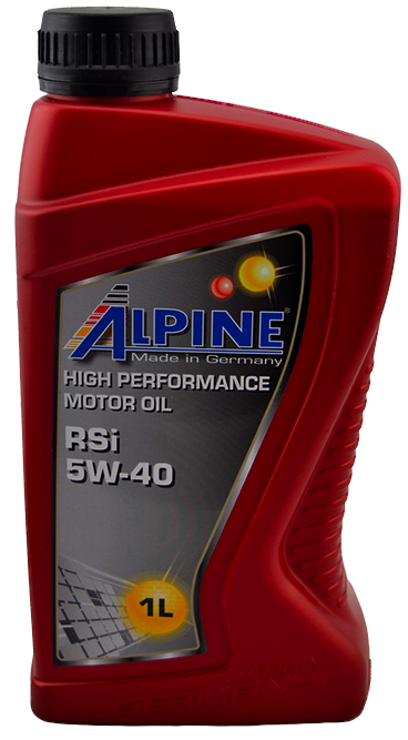 Синтетическое Моторное масло ALPINE Rsi 5W-40 ALPINE 14751