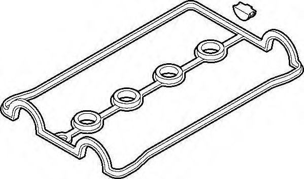 Комплект прокладок, крышка головки цилиндра Elring 718890