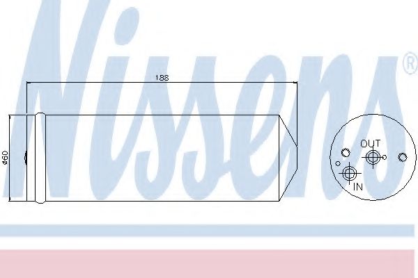 Осушитель кондиционера Nissens 95065