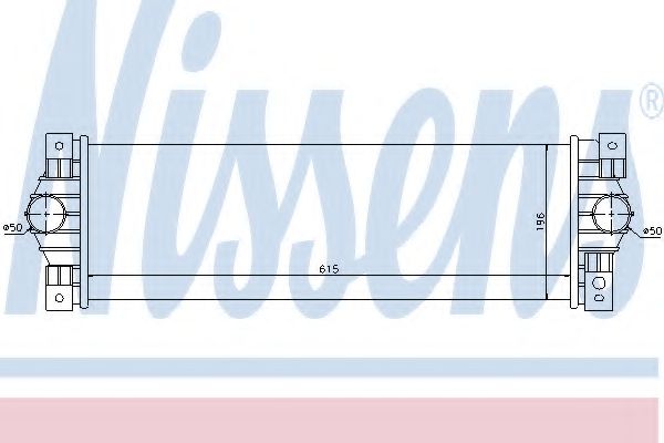 Интеркулер Nissens 96651