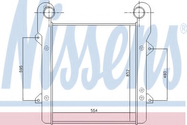 Интеркулер Nissens 96975