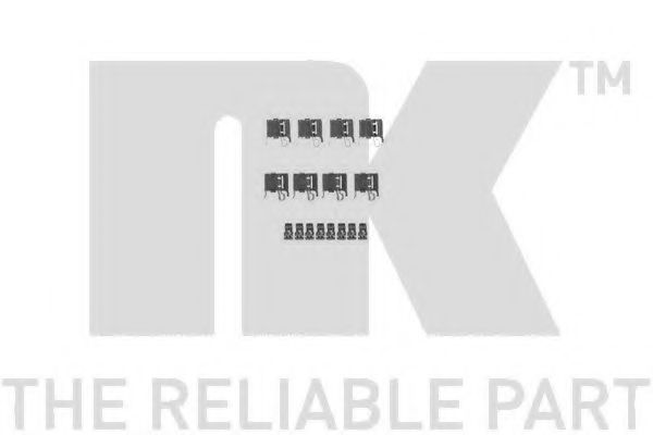 Комплектующие дискового тормоза NK 79451748