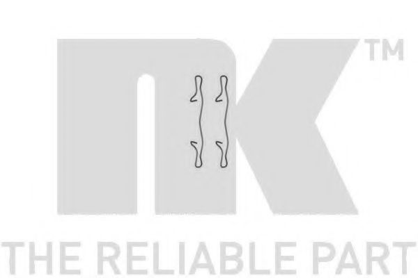 Комплектующие дискового тормоза NK 79451755