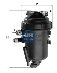 Топливный фильтр UFI 5514800