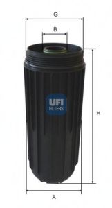 Масляный фильтр UFI 6508700