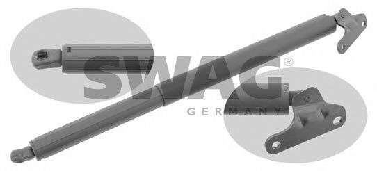 Газовая пружина, крышка багажник SWAG 10929338