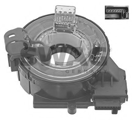 Витая пружина, подушка безопасности SWAG 30946759