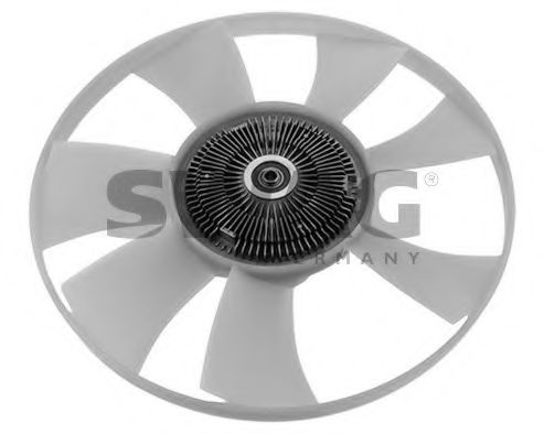 Вентилятор радиатора системы охлаждения двигателя SWAG 30947310