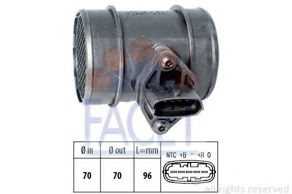 Расходомер воздуха FACET 101264