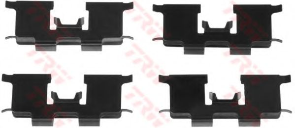 Комплектующие дискового тормоза TRW PFK522