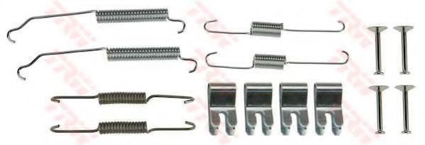 Комплектующие, тормозная колодка TRW SFK431