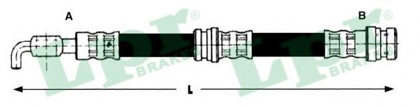 Тормозной шланг LPR 6T48263