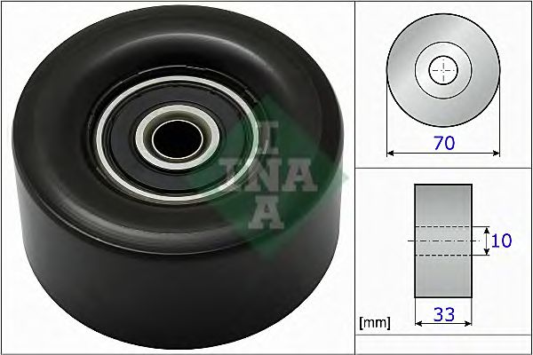 Паразитный / ведущий ролик, поликлиновой ремень INA 532078010