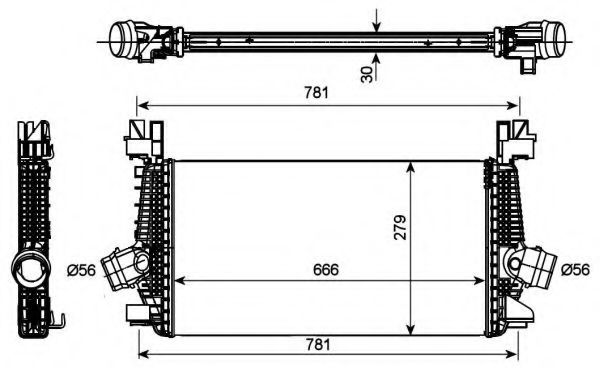 Интеркулер NRF 30270