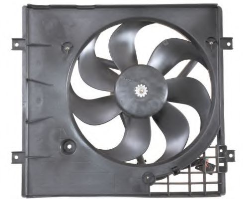 Вентилятор радиатора системы охлаждения двигателя NRF 47058