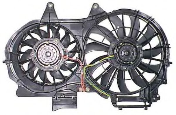 Вентилятор радиатора системы охлаждения двигателя NRF 47205