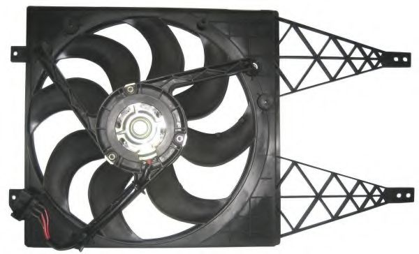 Вентилятор радиатора системы охлаждения двигателя NRF 47374