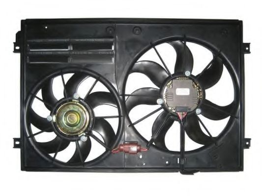 Вентилятор радиатора системы охлаждения двигателя NRF 47387
