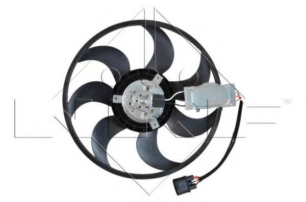 Вентилятор радиатора системы охлаждения двигателя NRF 47588