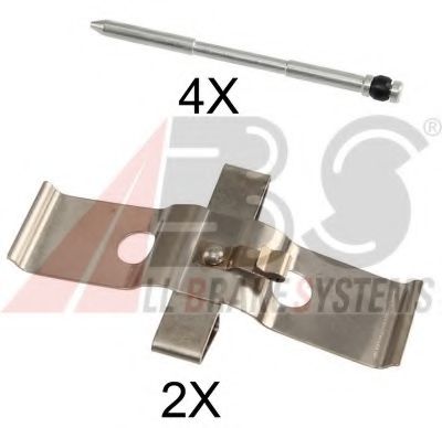 Комплектующие дискового тормоза A.B.S. 1796Q
