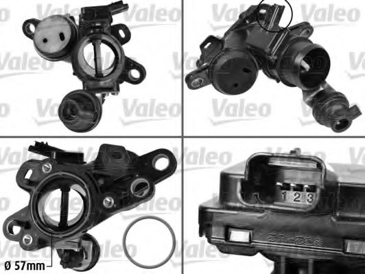 Патрубок дроссельной заслонки VALEO 700443