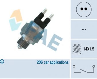 Выключатель, фара заднего хода Fae 40990