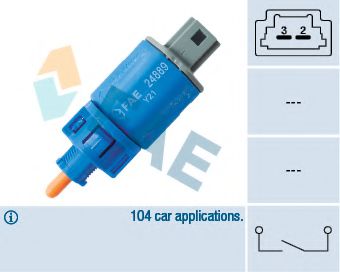 Выключатель, привод сцепления (Tempomat) Fae 24889