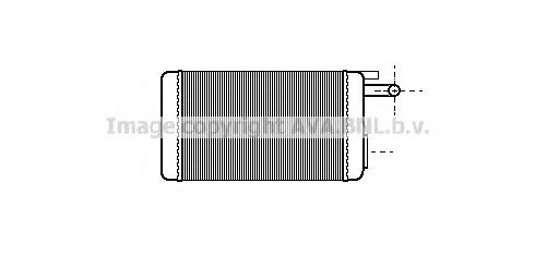 Радиатор печки салона AVA FTA6106