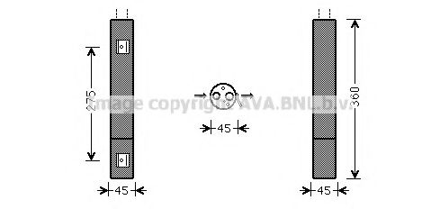 Осушитель кондиционера AVA MSD665