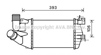 Интеркулер AVA OL4584
