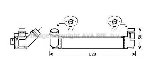 Интеркулер AVA RTA4412