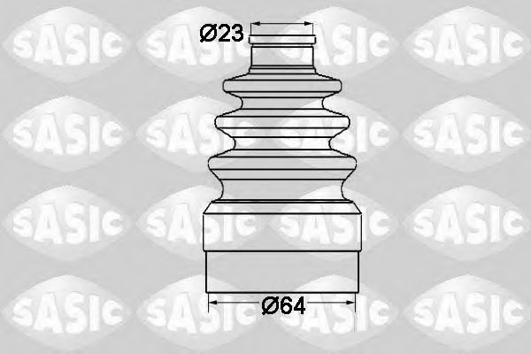 Комплект пылника, приводной вал Sasic 1904011