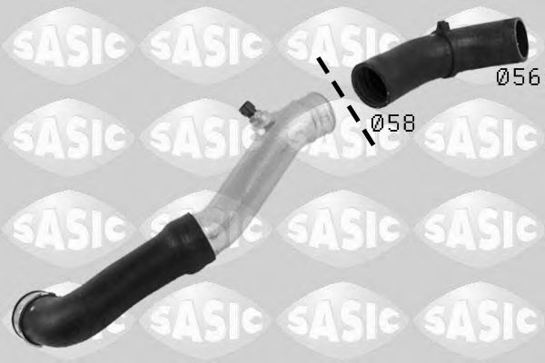 Трубка нагнетаемого воздуха Sasic 3356024