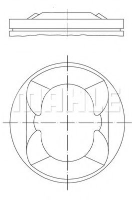 Поршень MAHLE 081PI00110000