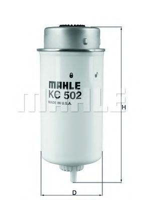 Топливный фильтр MAHLE KC502