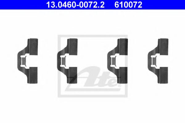Комплектующие дискового тормоза ATE 13046000722