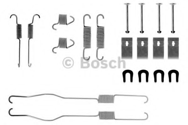 Комплектующие, тормозная колодка BOSCH 1987475146