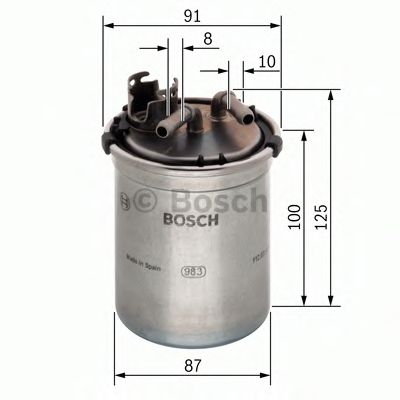 Топливный фильтр BOSCH 0450906426