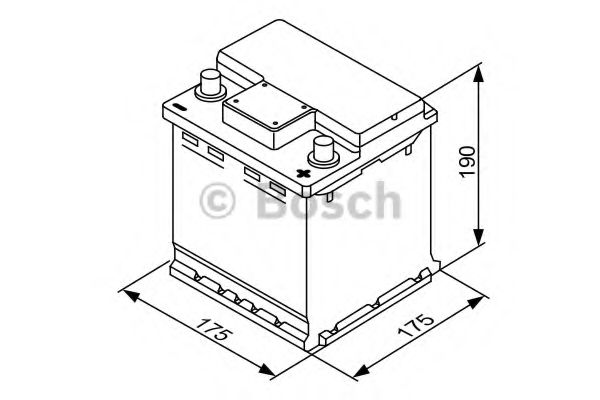 Аккумуляторная батарея BOSCH 0092S40001