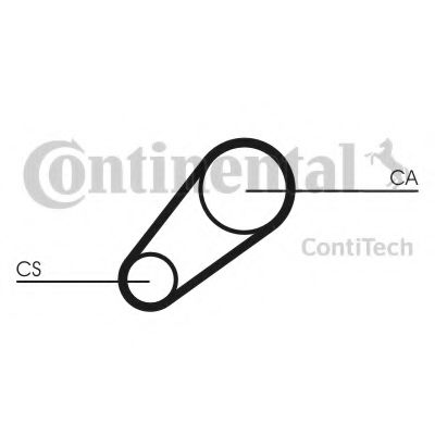 Ремень ГРМ CONTITECH CT648