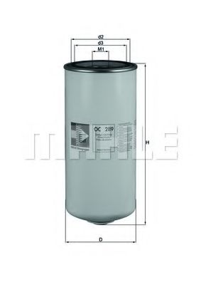Масляный фильтр KNECHT OC289