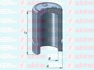 Поршень, корпус скобы тормоза AUTOFREN SEINSA D025384