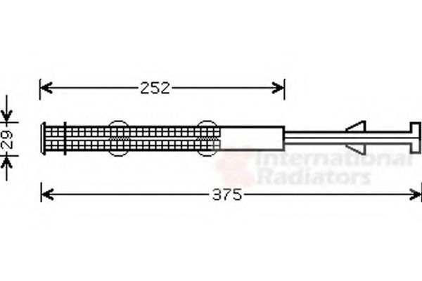 Осушитель кондиционера VAN WEZEL 3700D379