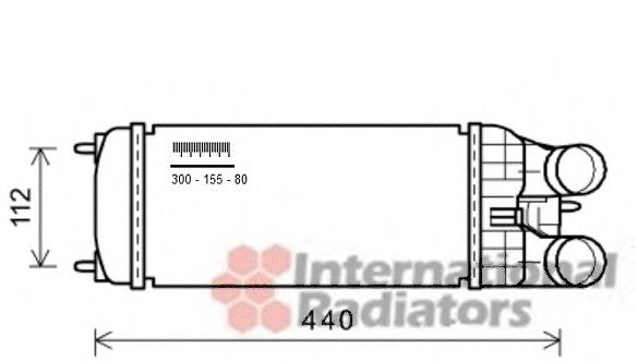 Интеркулер VAN WEZEL 40004361