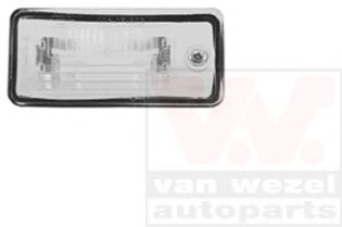 Фонарь освещения номерного знака VAN WEZEL 0325919