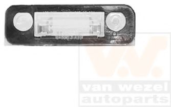 Фонарь освещения номерного знака VAN WEZEL 1825920