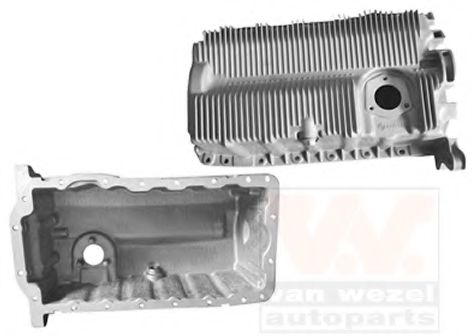 Масляный поддон VAN WEZEL 0332070