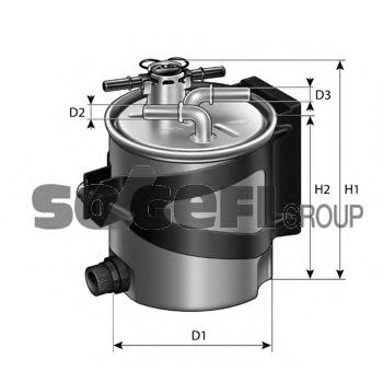 Топливный фильтр PURFLUX FCS740